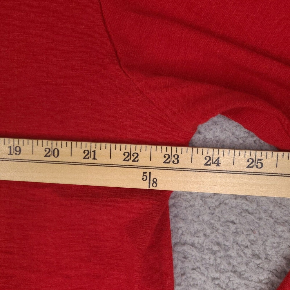 Cremieux T-Shirt Mens XL Red Long Sleeve Make Up And Rock (See Description) - Picture 11 of 14